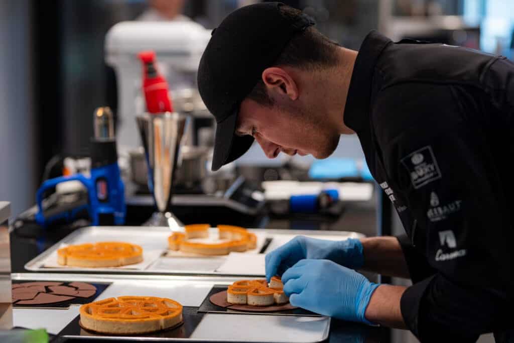 kreation Patisserie World Chocolate Masters Chef Zürich 2024 Eventfotografie BeLighted