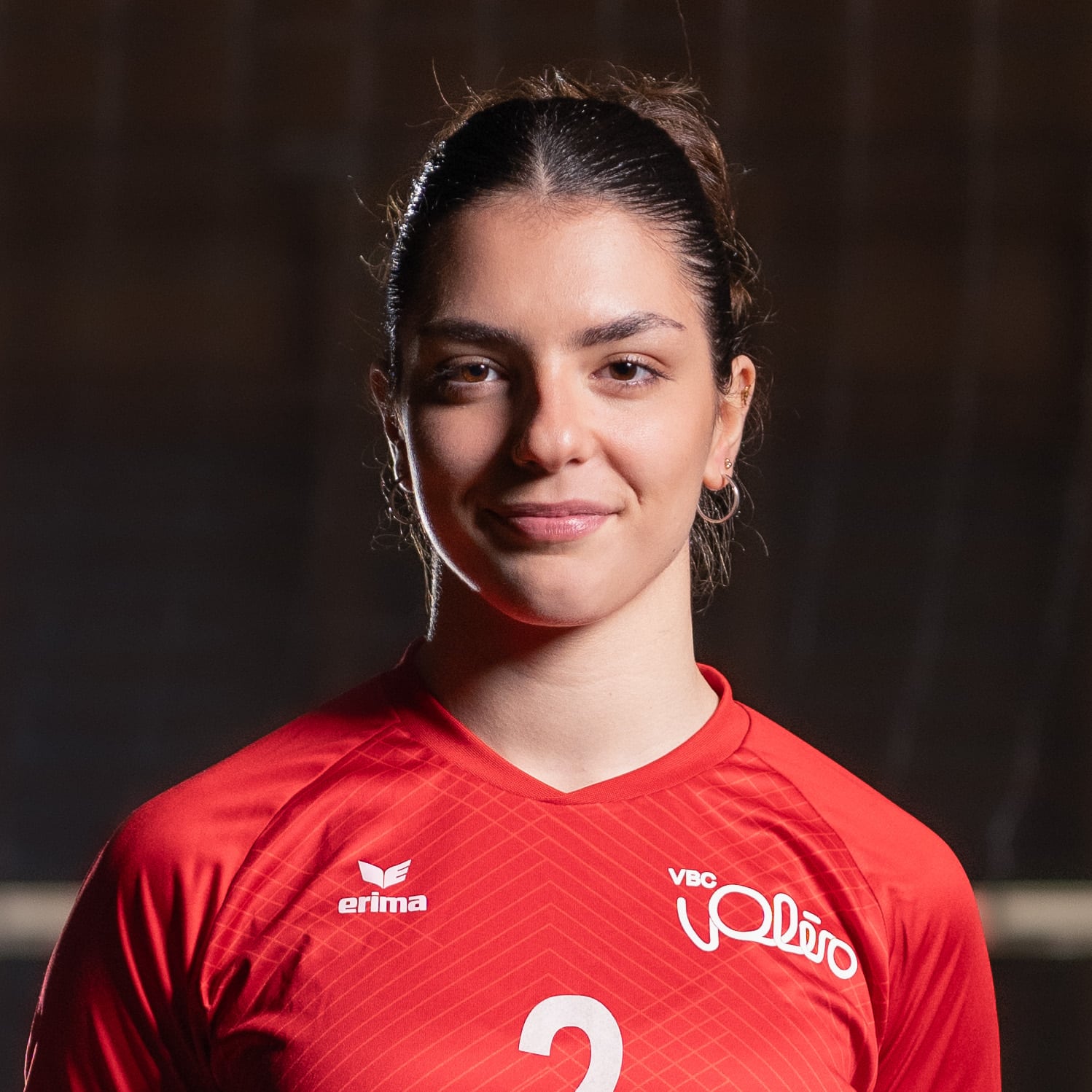 Frau Volleyball Spielerin Sport Portrait Fotografie Business Fotoshooting Zürich Schweiz BeLighted