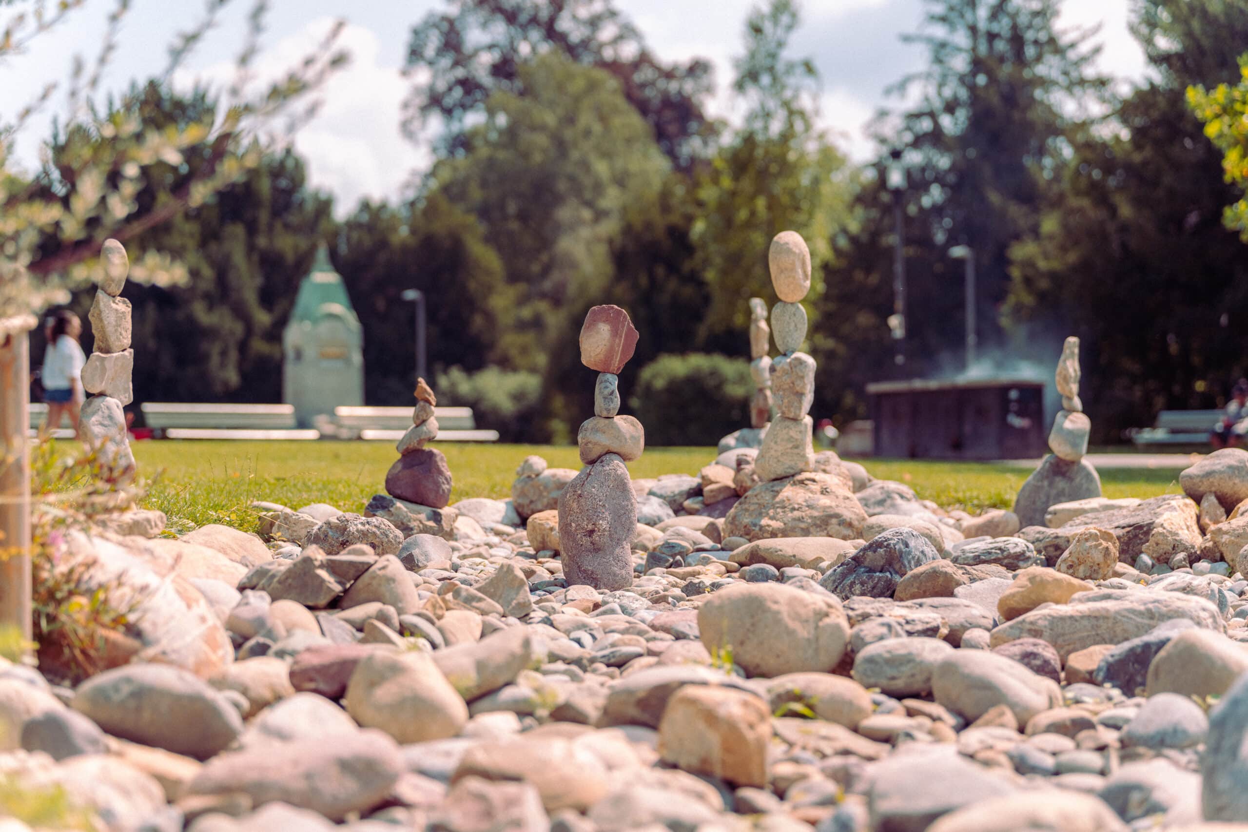 Rock Balancing Workshop Steintürme Chinawiese Eventfotografie Zürich Schweiz BeLighted